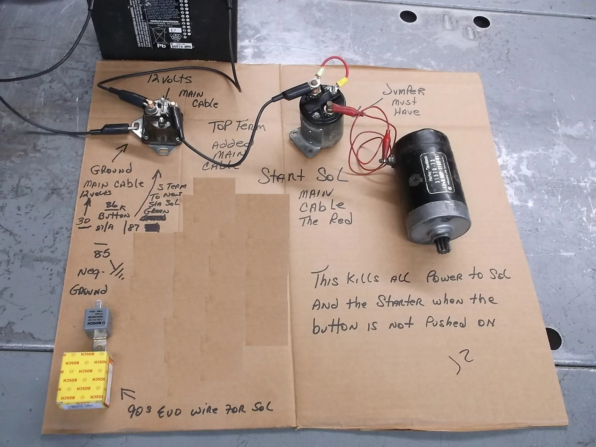 4 Terminal Starter Solenoid Wiring Diagram