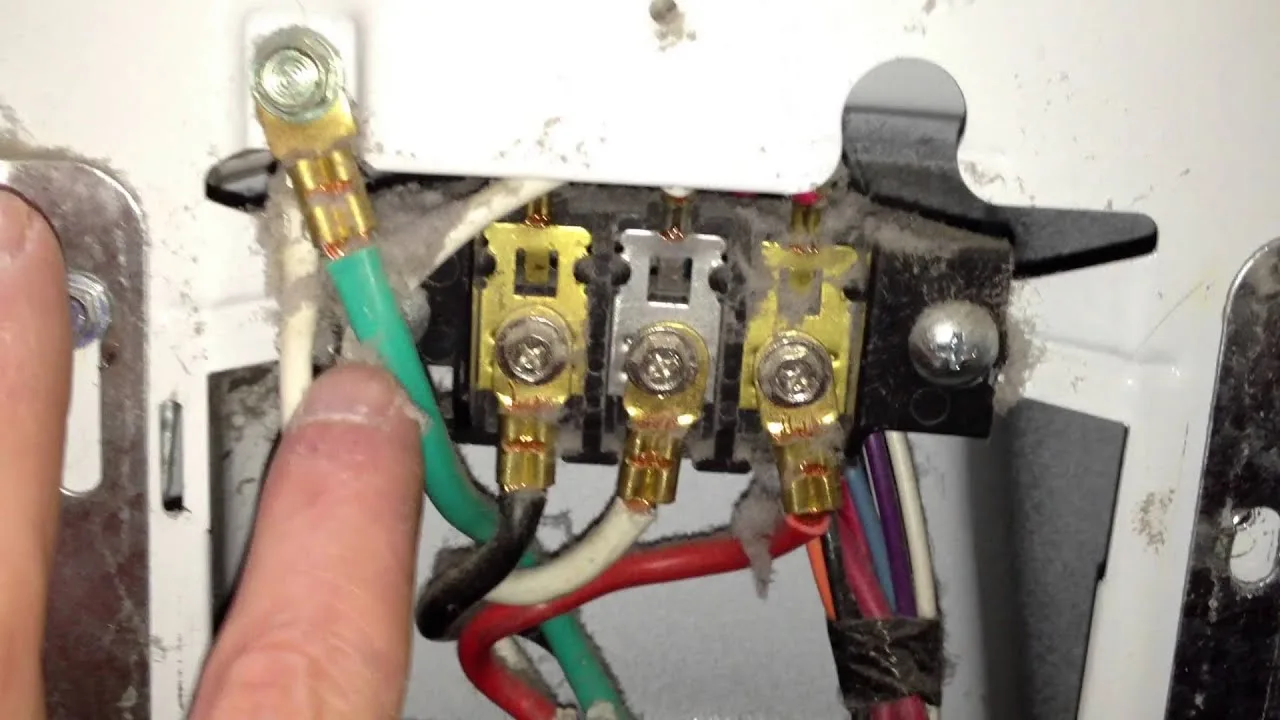 4 Wire Electric Dryer Outlet Wiring Diagram