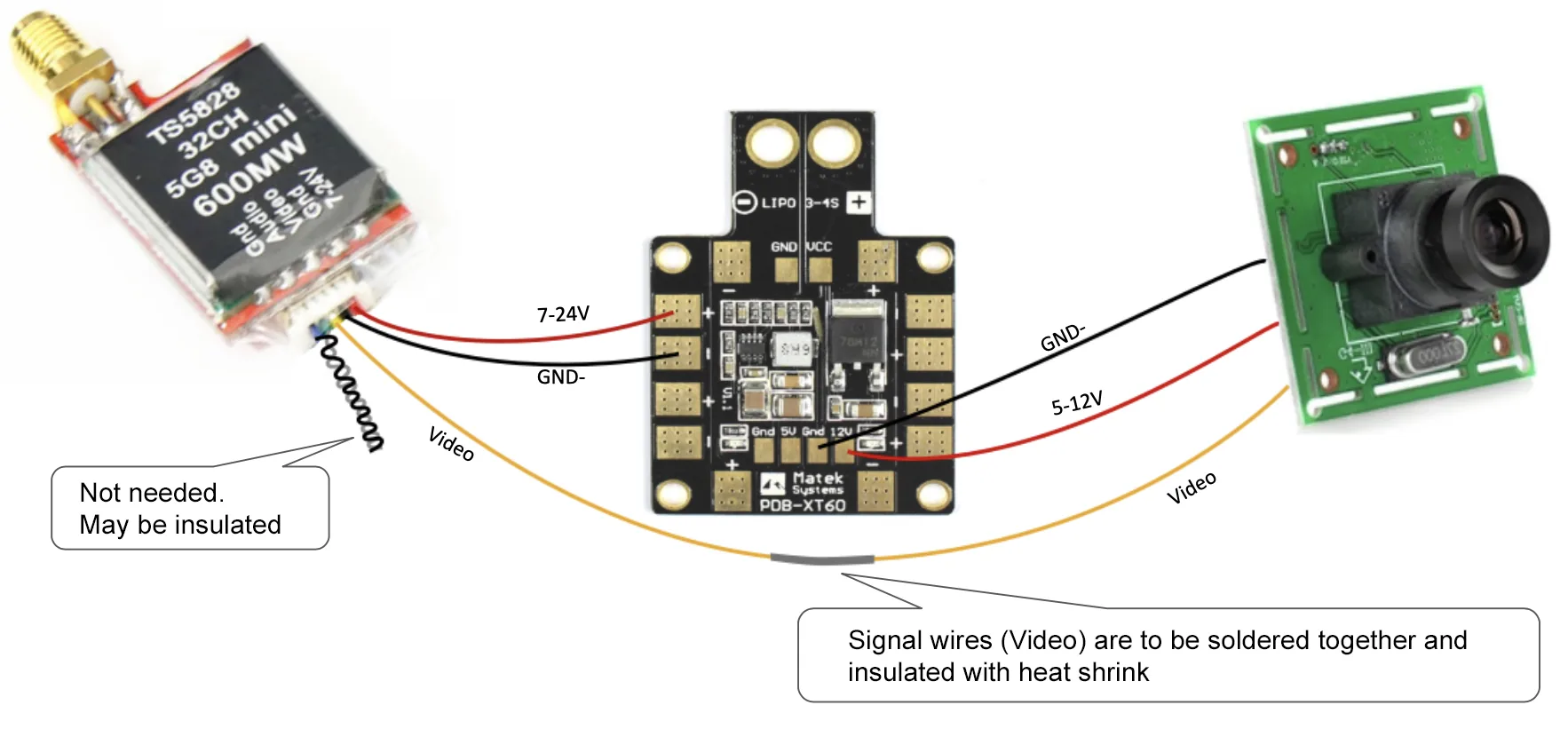 4 Wire Fpv Camera Wiring Diagram For Your Needs