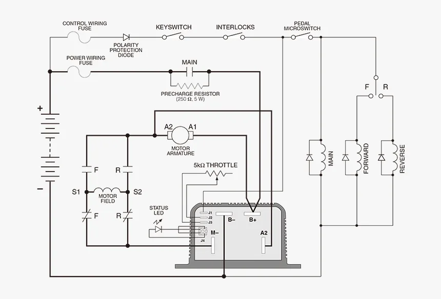 40 Curtis Controller Wiring Diagram Diagram Resource