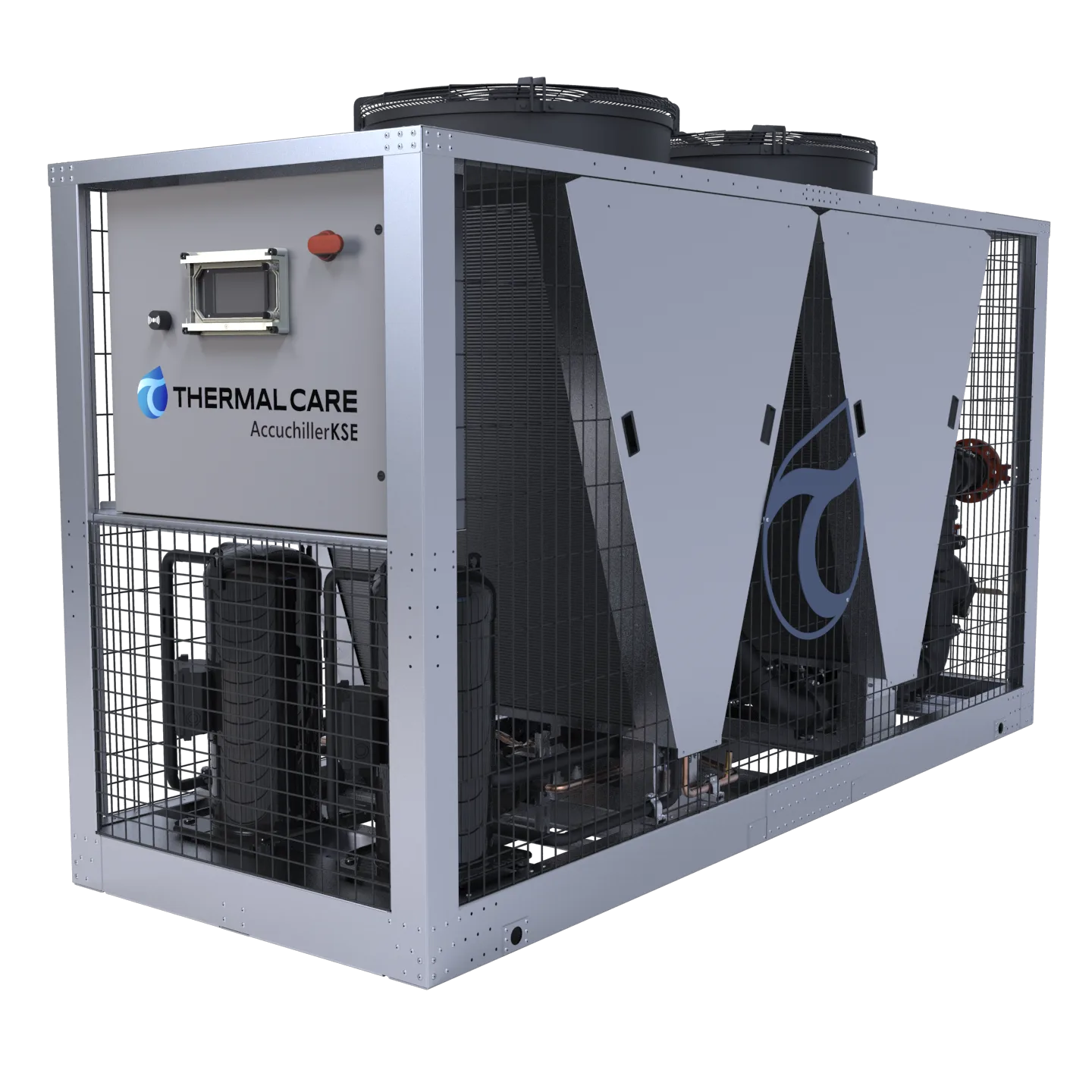 40 Ton Air Cooled Outdoor Chiller Kse Series Thermal Care