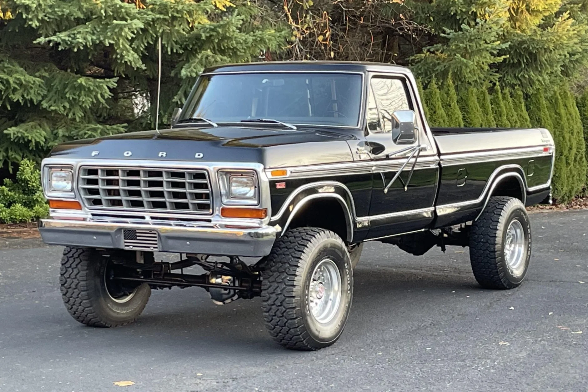 429 Powered 1979 Ford F 350 Ranger Lariat Camper Special 4X4 For Sale On Bat Auctions Sold For