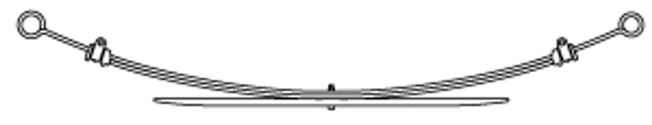 43 1191 Ford Truck Rear Leaf Spring Sadler Power Train Inc
