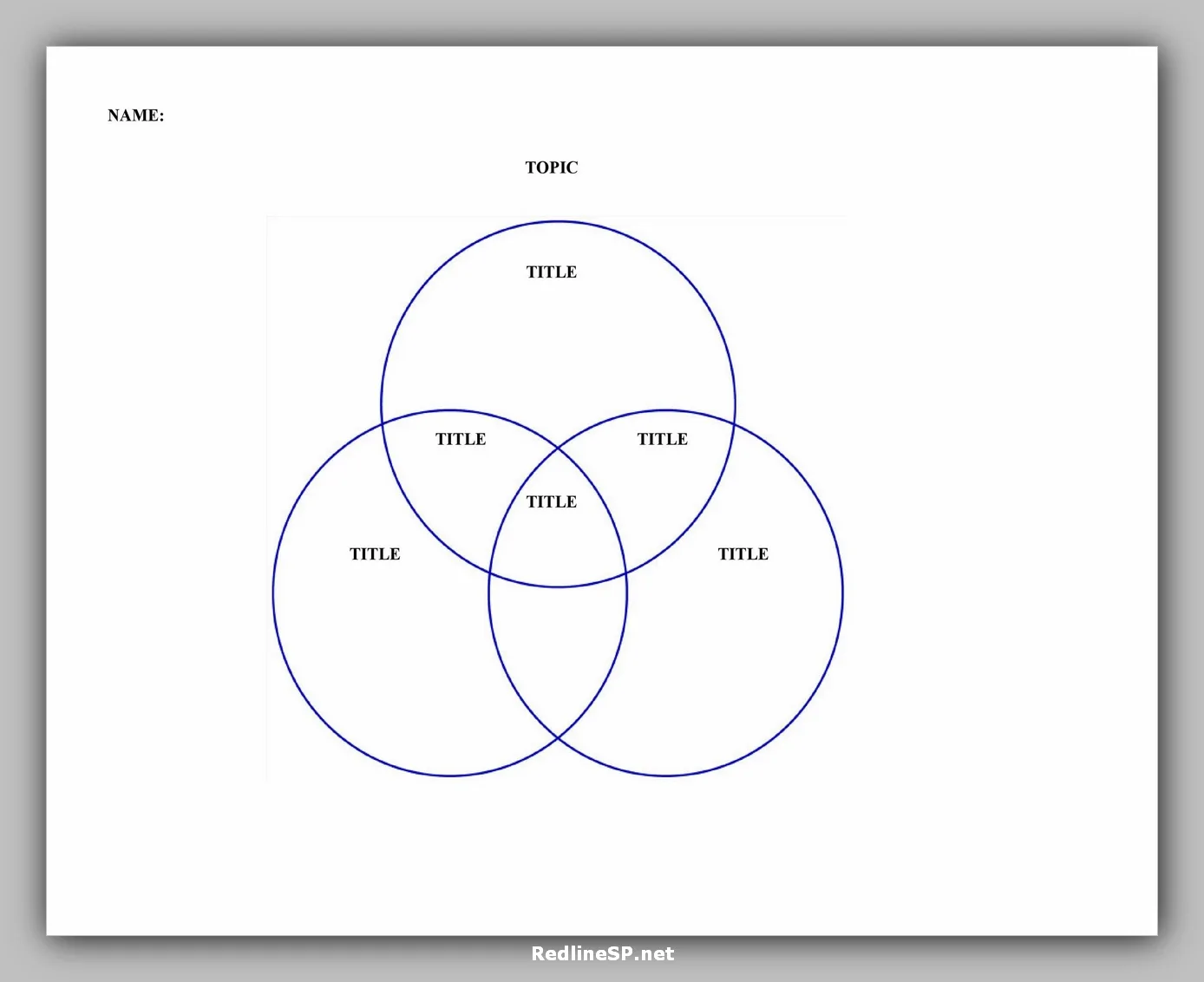 43 Useful Venn Diagram Template Redlinesp