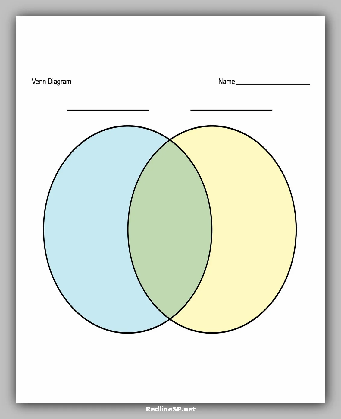 43 Useful Venn Diagram Template Redlinesp