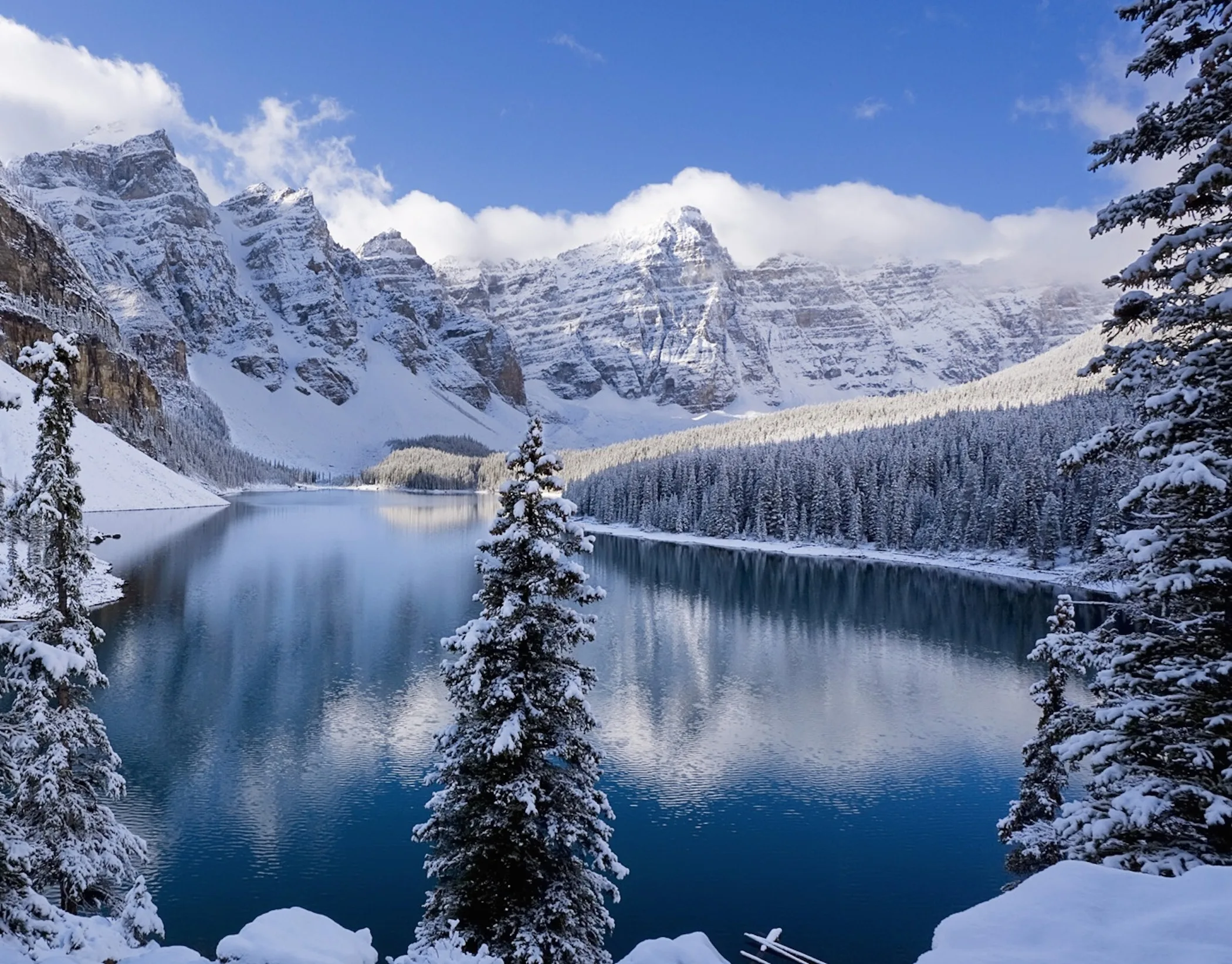 47 Snow Covered Mountains Wallpapers Wallpapersafari