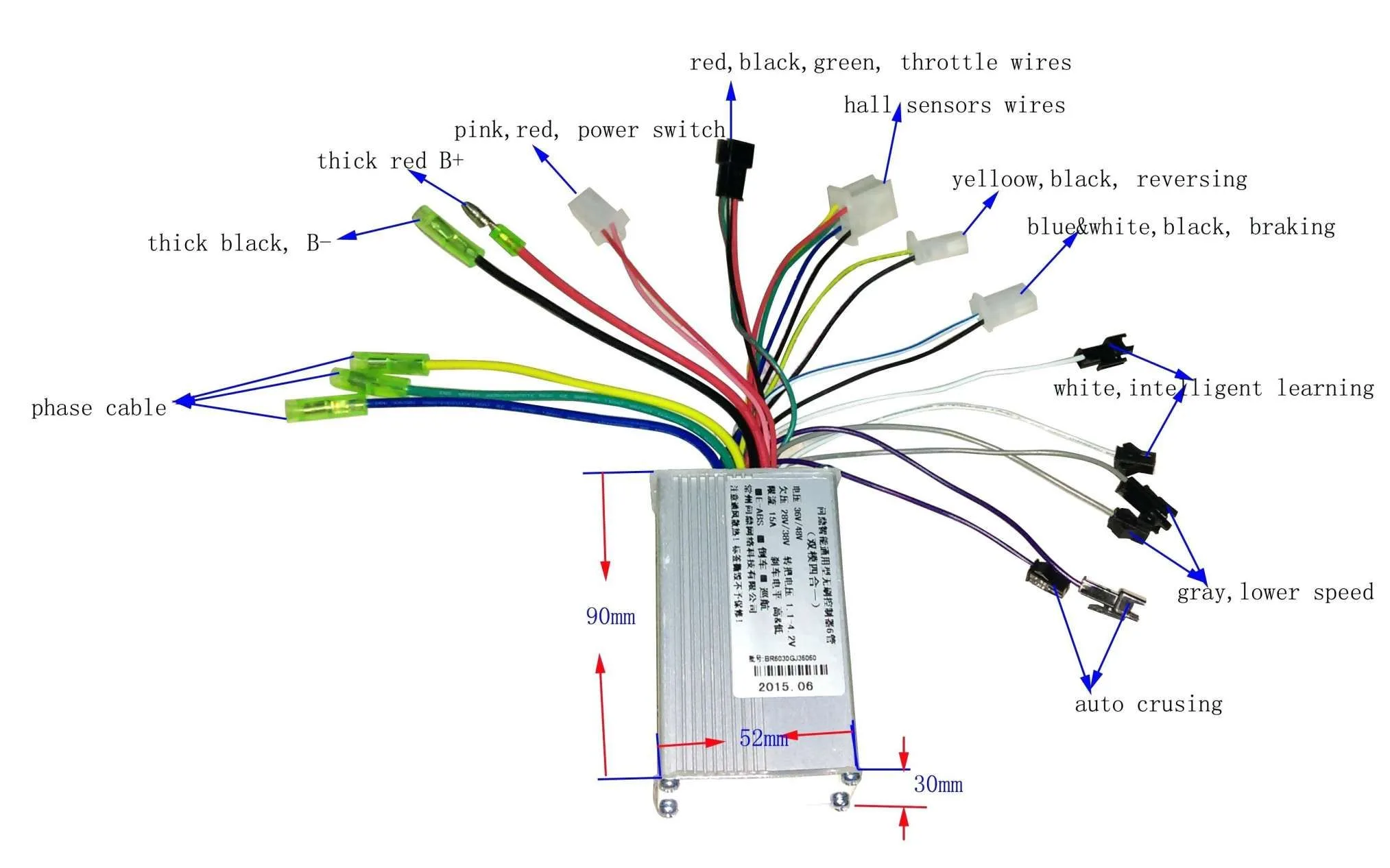 48V Curtis Controller Wiring Diagram Curtis Motor Controller