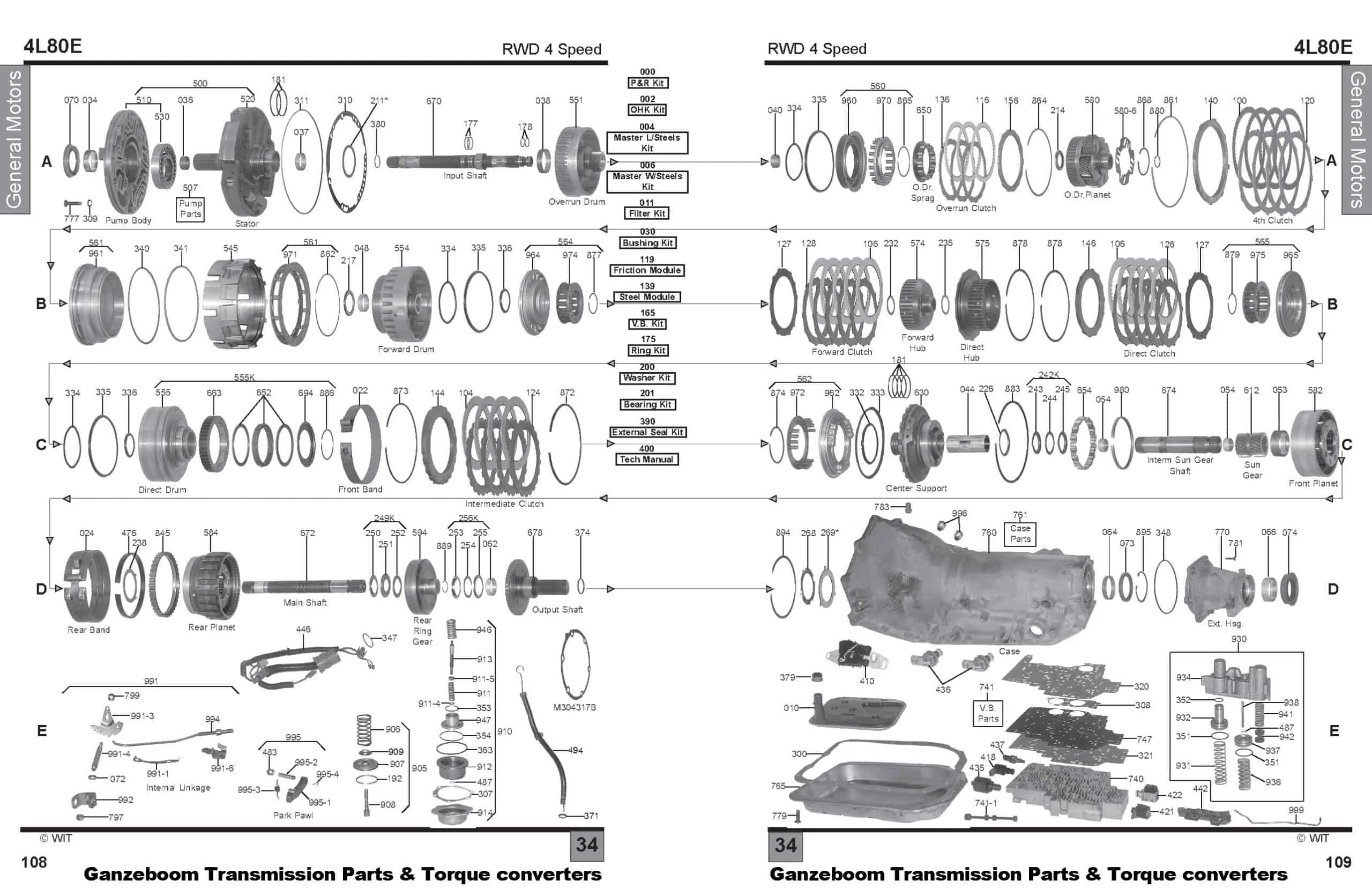 4L80E Transmission Parts Diagram Transmission Cooler Guide