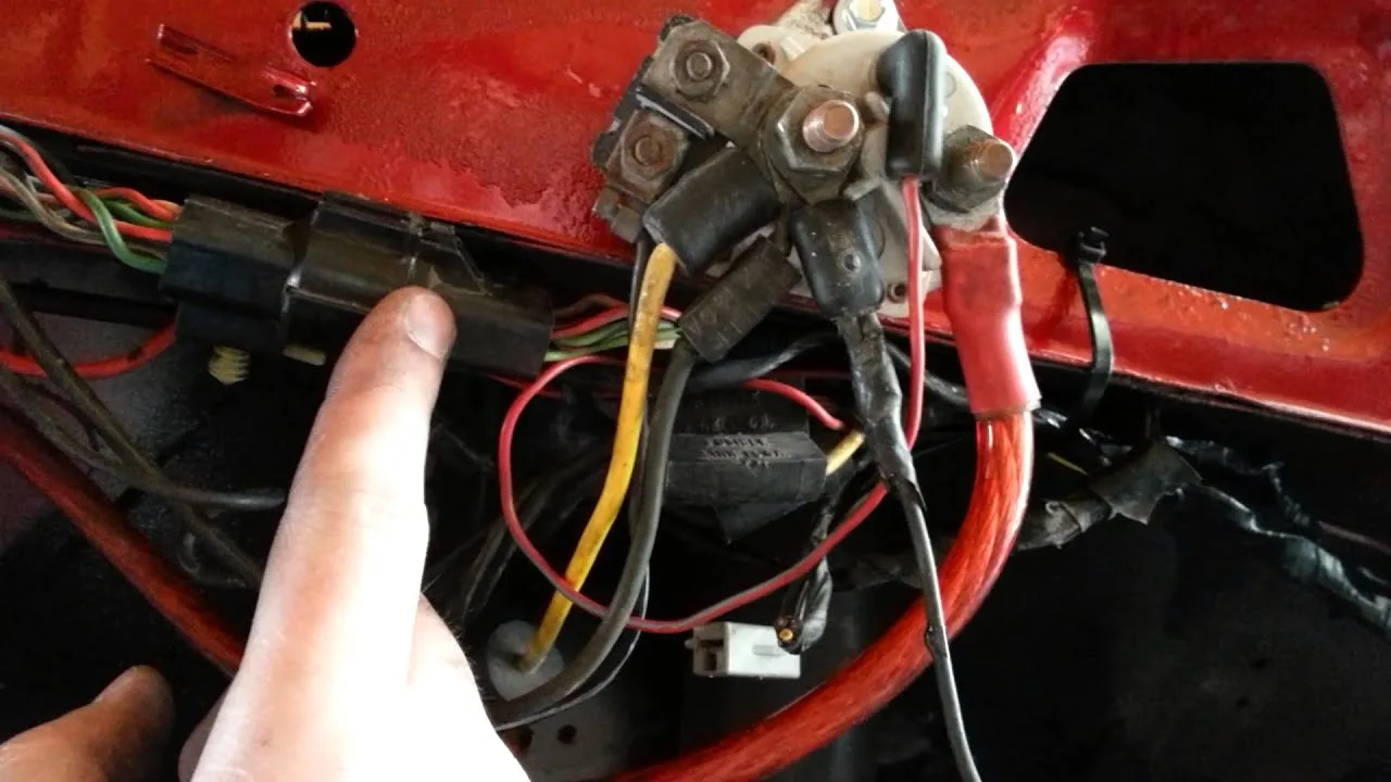 5 0 Mustang Starter Solenoid Wiring Ford Mustang Starter Sol