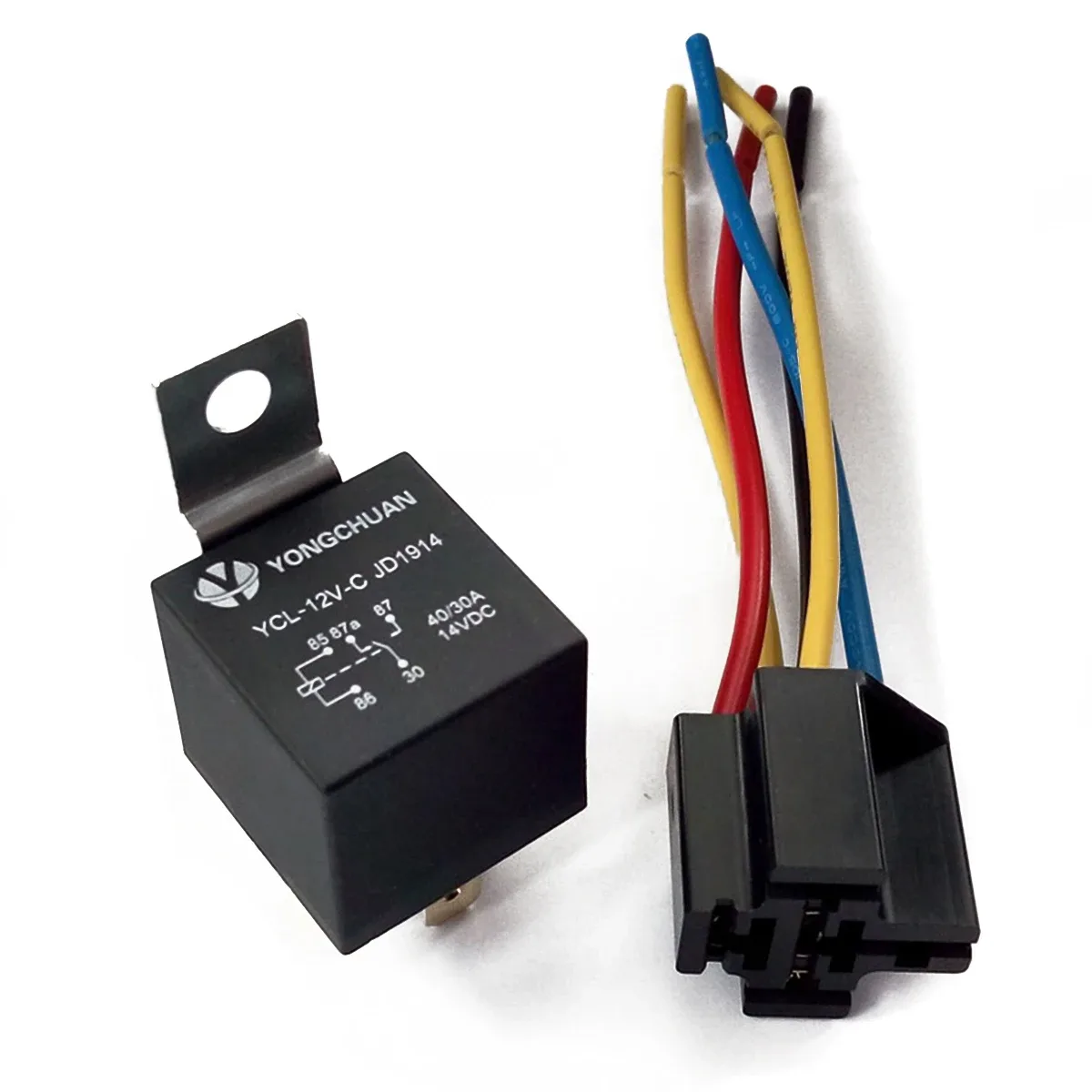 5 Pin Relay Diagram With Switch Bosch 5 Pin Relay Wiring Dia