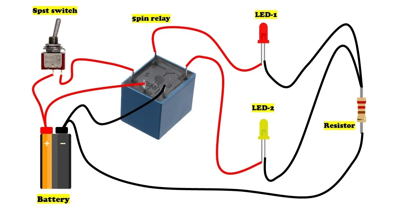 5 Pin Relay Wiring Diagram Fuel Pump Fuel Pump Relay Diagram