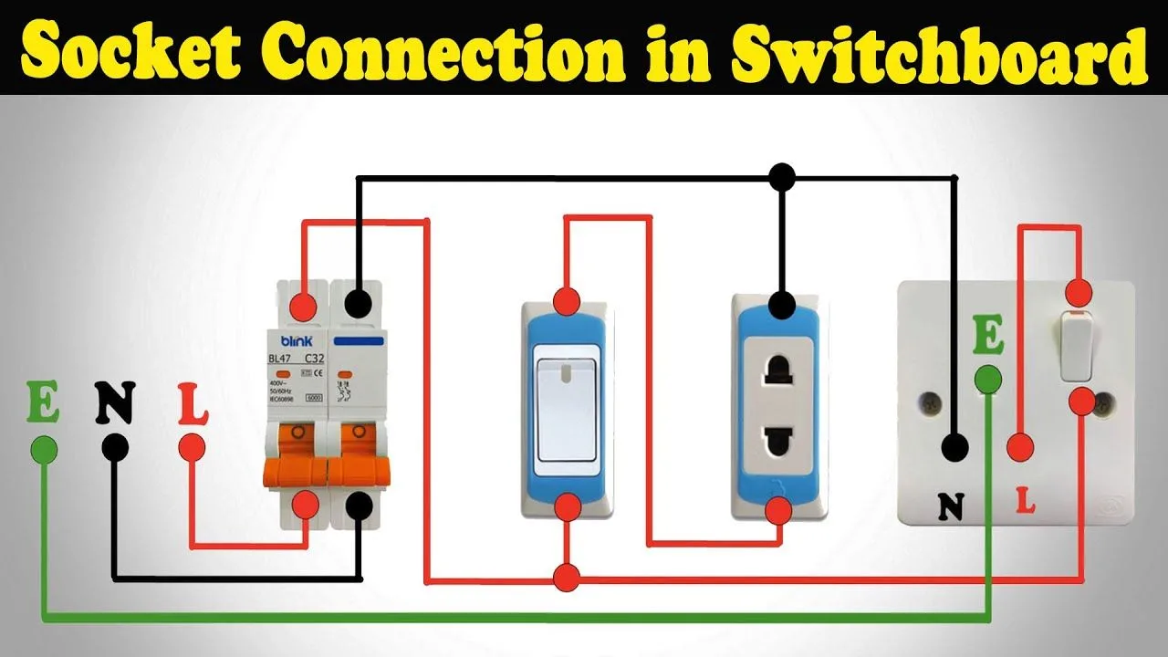 5 Switch 2 Socket Wiring Diagram