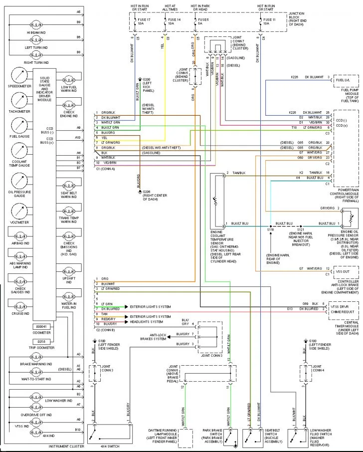 50 Dodge Ram Stereo Wiring Diagram