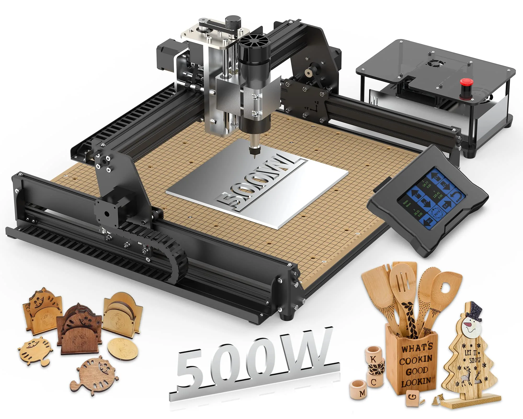 500W Cnc Router Machine Mysweety 4540 Cnc Wood Router 3 Axis Metal Milling Machine For