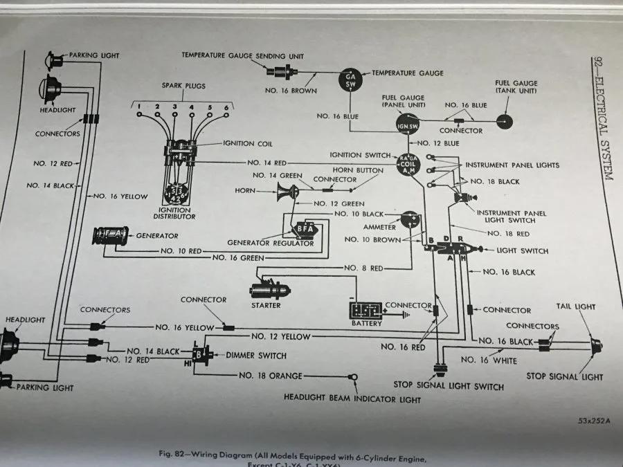 54 Dodge Wiring Diagram Needed Mopar Flathead Truck Forum And
