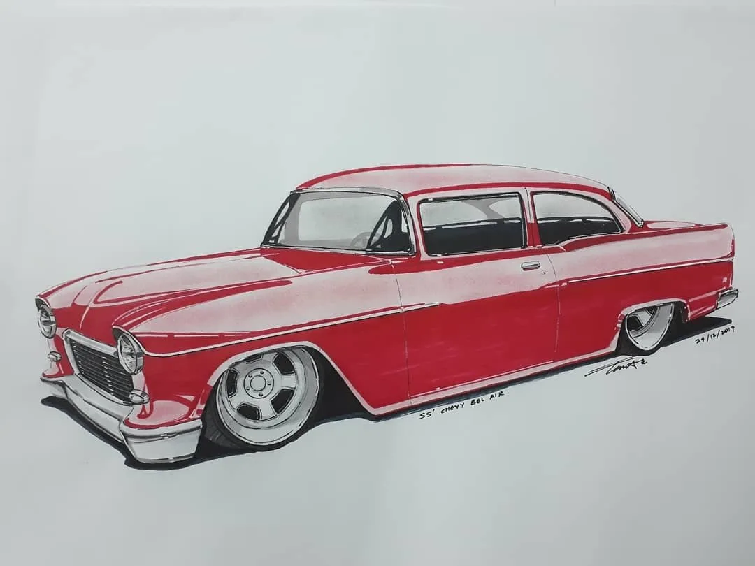 55 Chevy Belair Wiring Diagram Picture