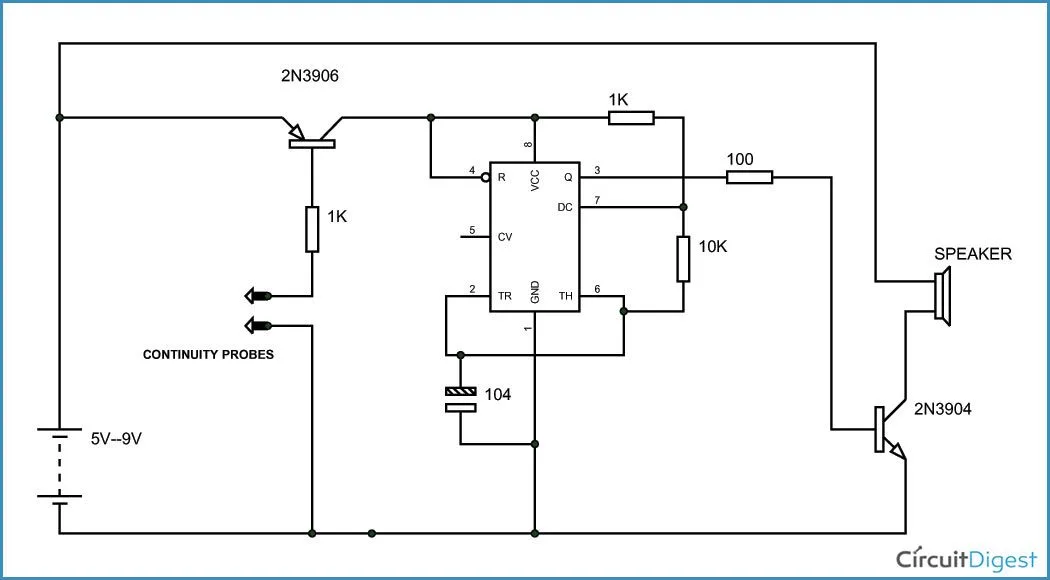 555 Timer Wiring Diagrams