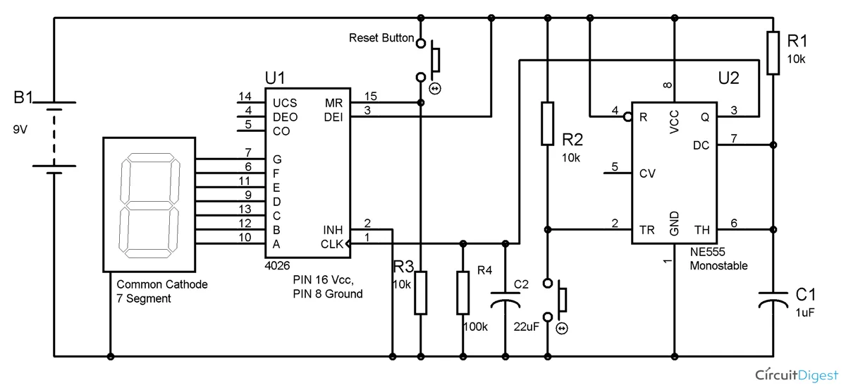 555 Timer Wiring Diagrams