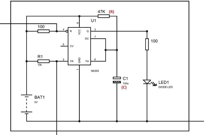 555 Timer Wiring Diagrams