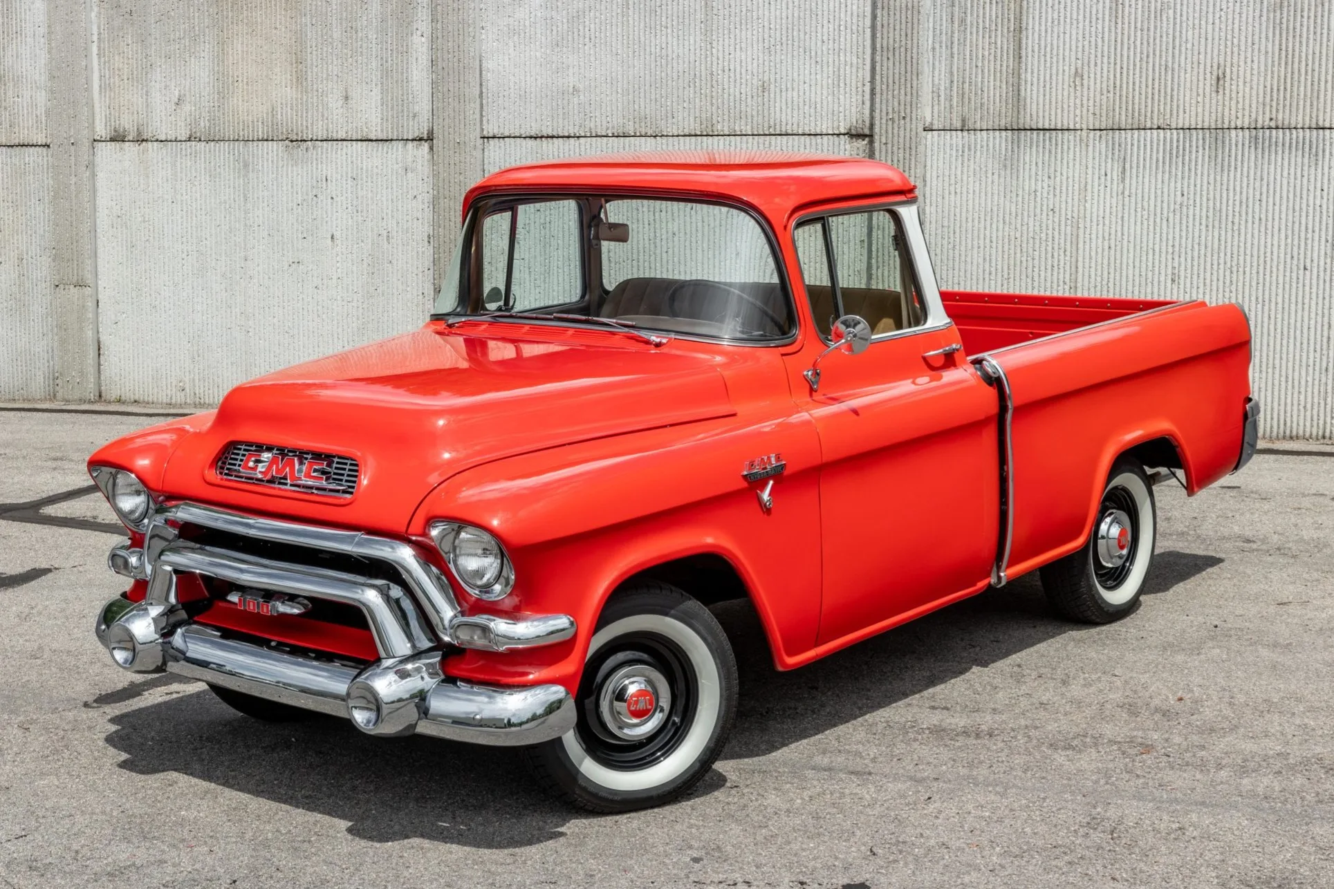 56 Years Family Owned 1956 Gmc Suburban Carrier For Sale On Bat Auctions Sold For 34 250 On