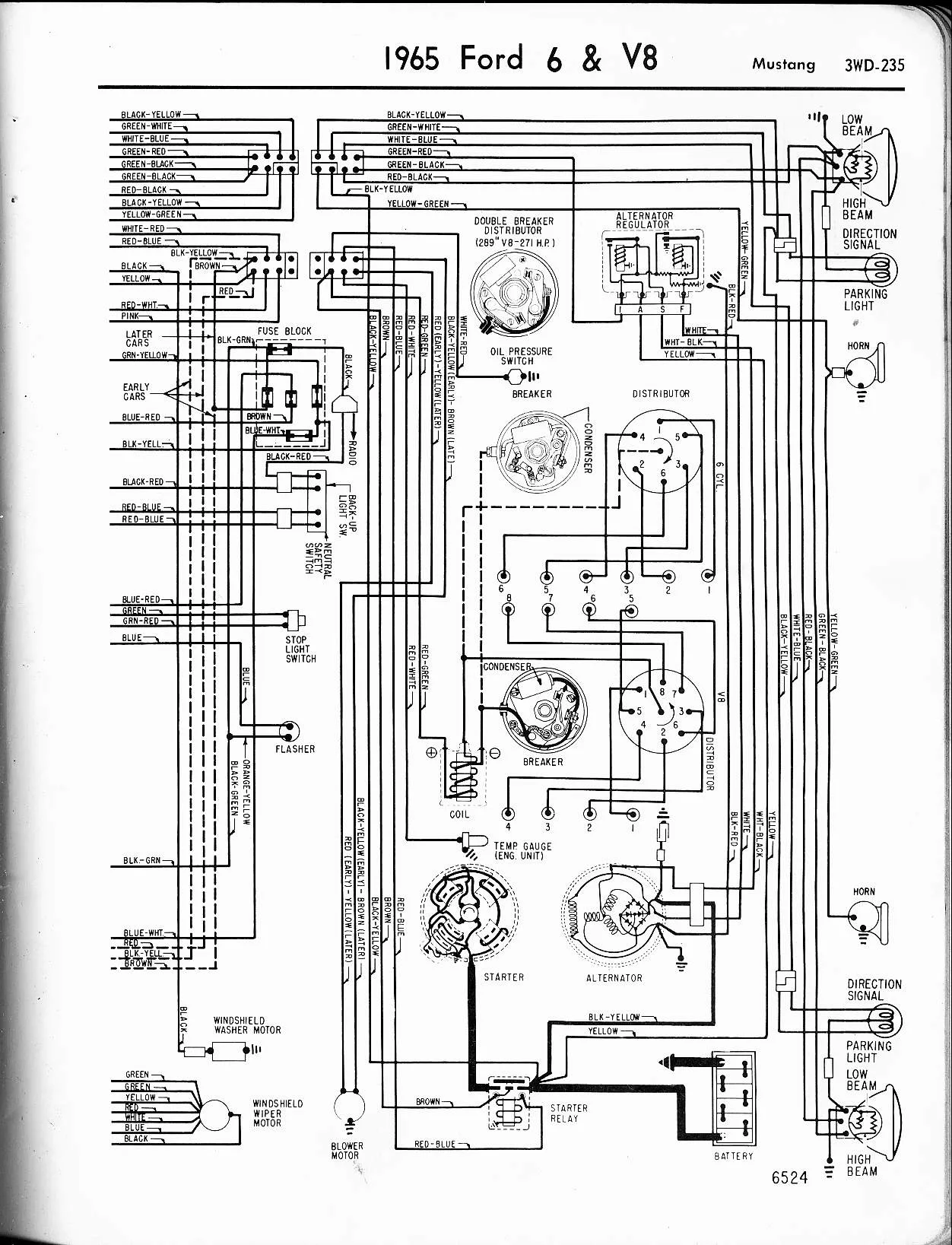 57 65 Ford Wiring Diagrams