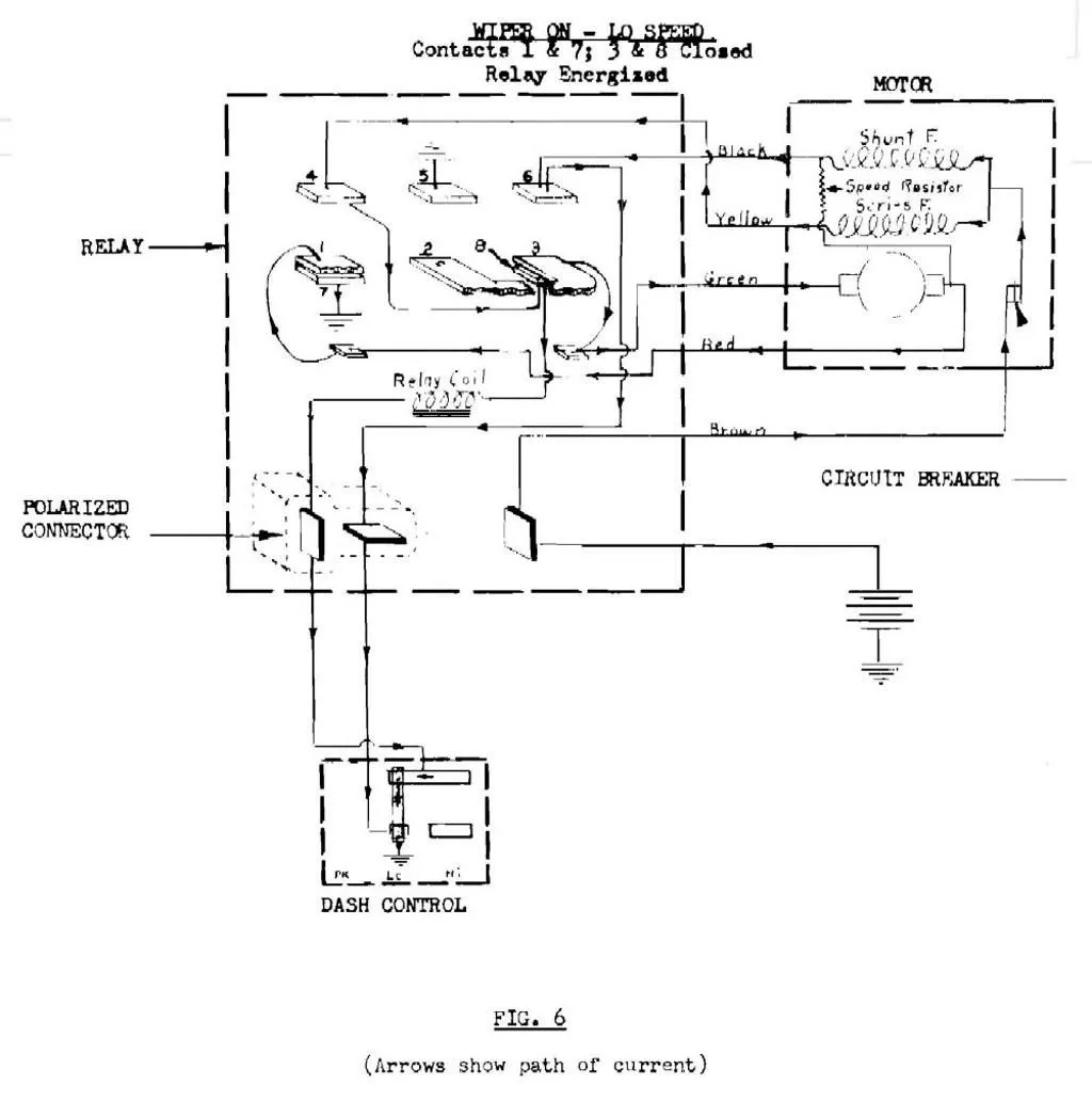 57 Chevy Wiper Switch Wiring Diagram 3 Wire Wiper Motor Wiri