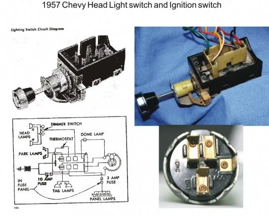 57 Thinderbird Light Switch Diagram 1957 Wiring Diagram