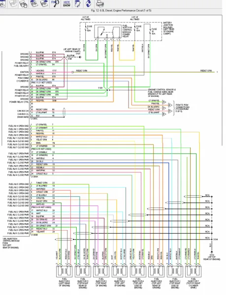 6 0 Powerstroke Engine Diagram
