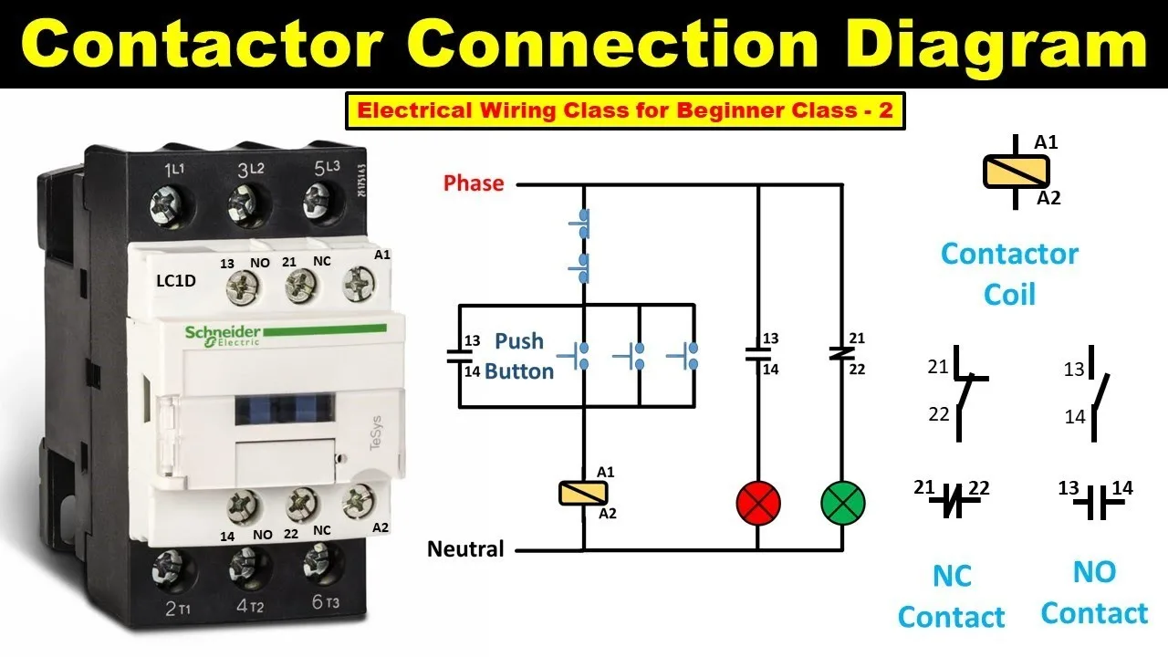 6 Essential Electrical Contactor Wiring Diagrams For Every Electrician