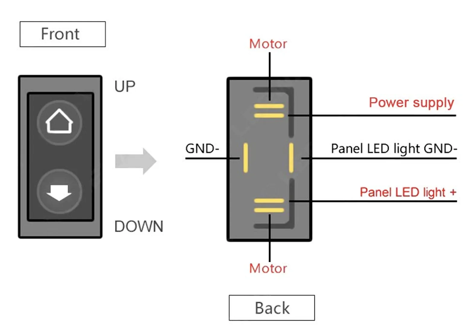 6 Pin Power Window Switch Wiring Diagram Weup Technology Co Ltd