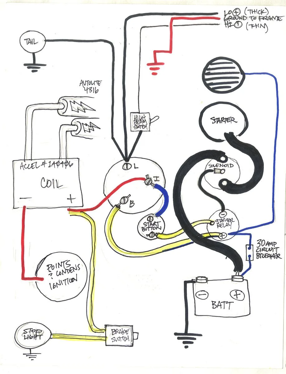 6 Pole Ignition Switch Wiring Diagram