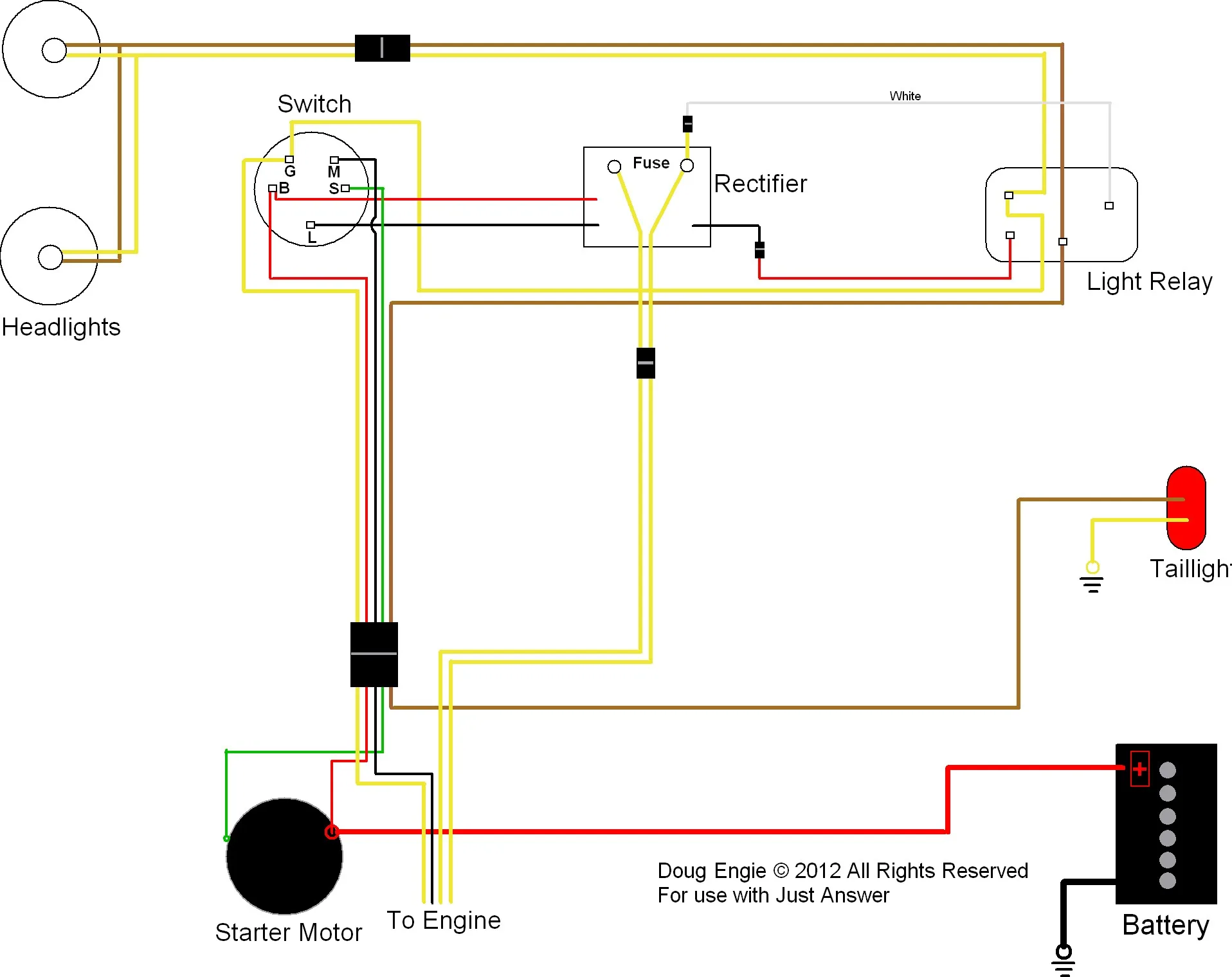 6 Wire Rectifier Wiring Diagram Cohomemade
