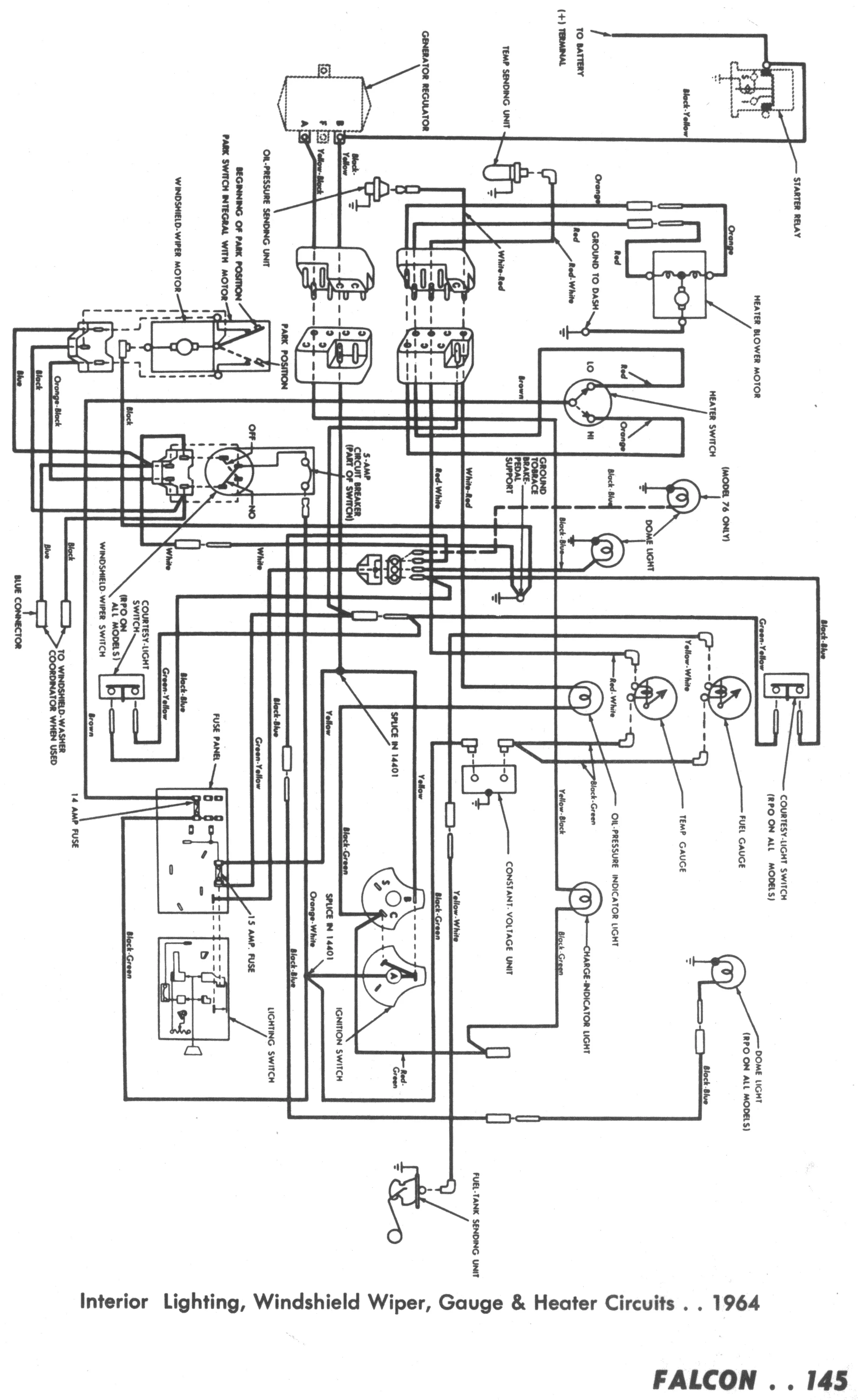 64 Falcon Wiring Diagram