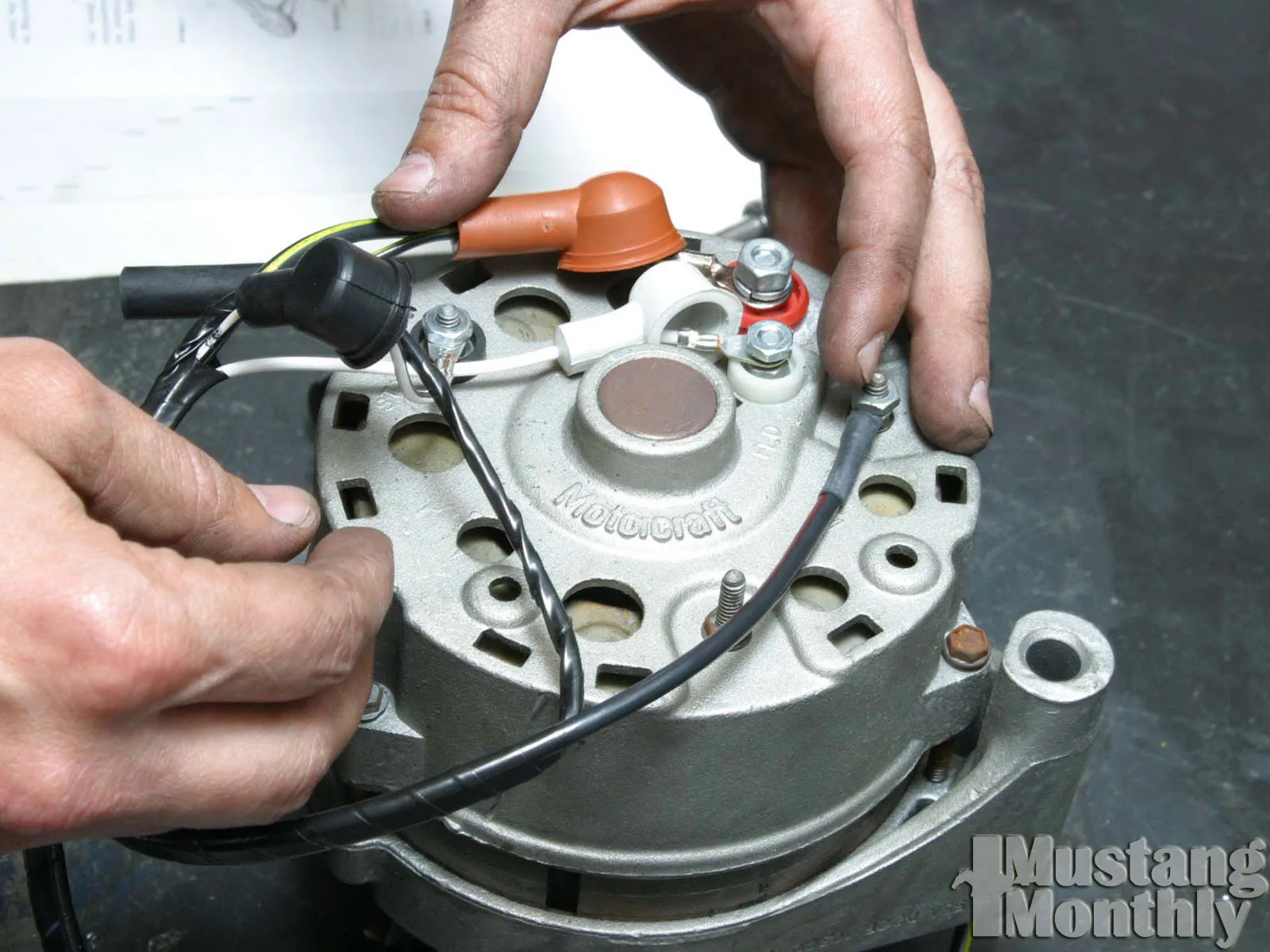 66 Mustang Alternator Wiring Diagram Wiring Diagram