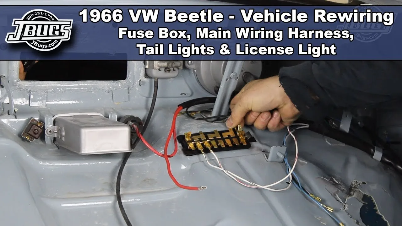 66 Vw Bug Fuse Box Diagram