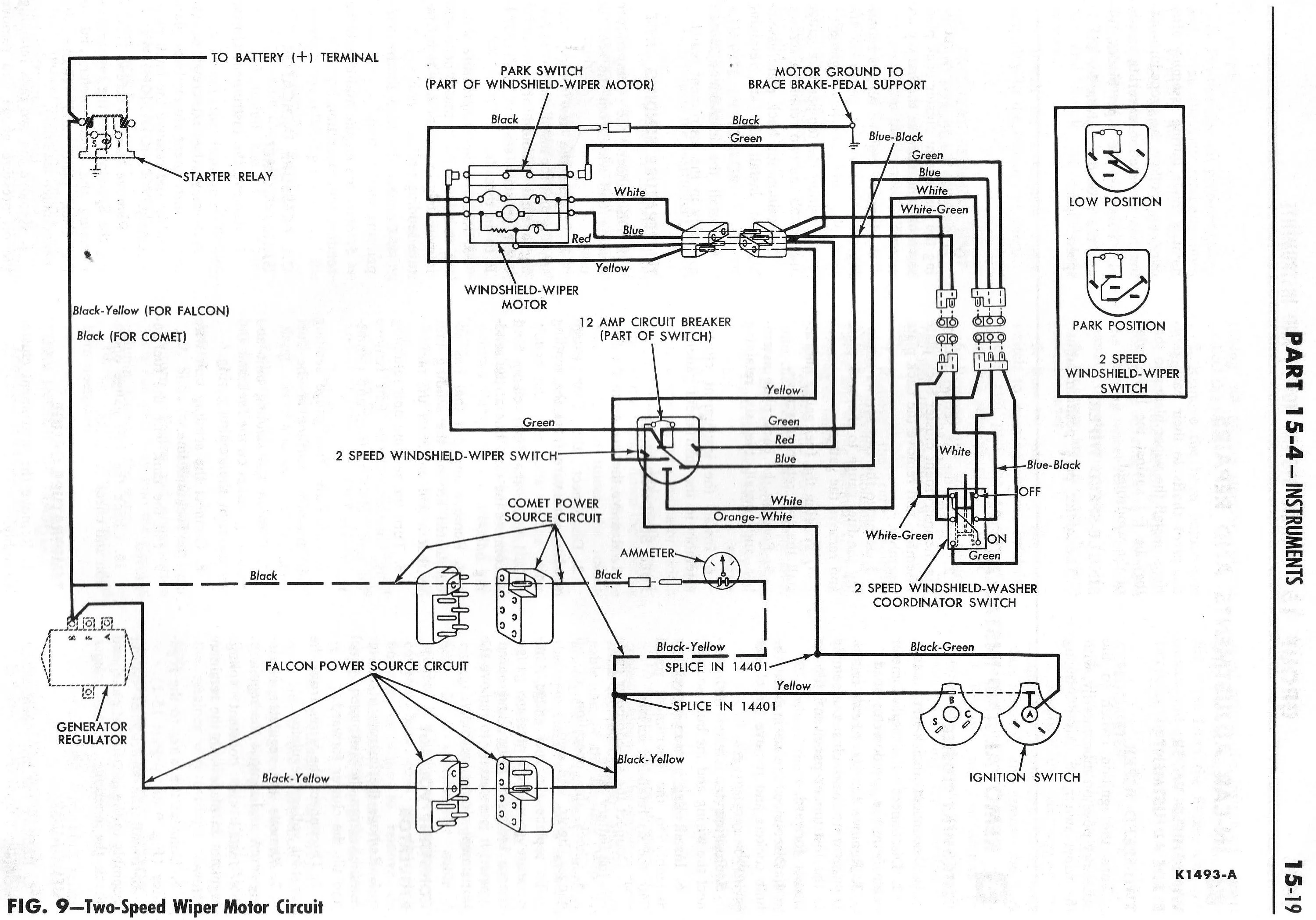67 Chevelle Wiper Motor Wiring Diagram