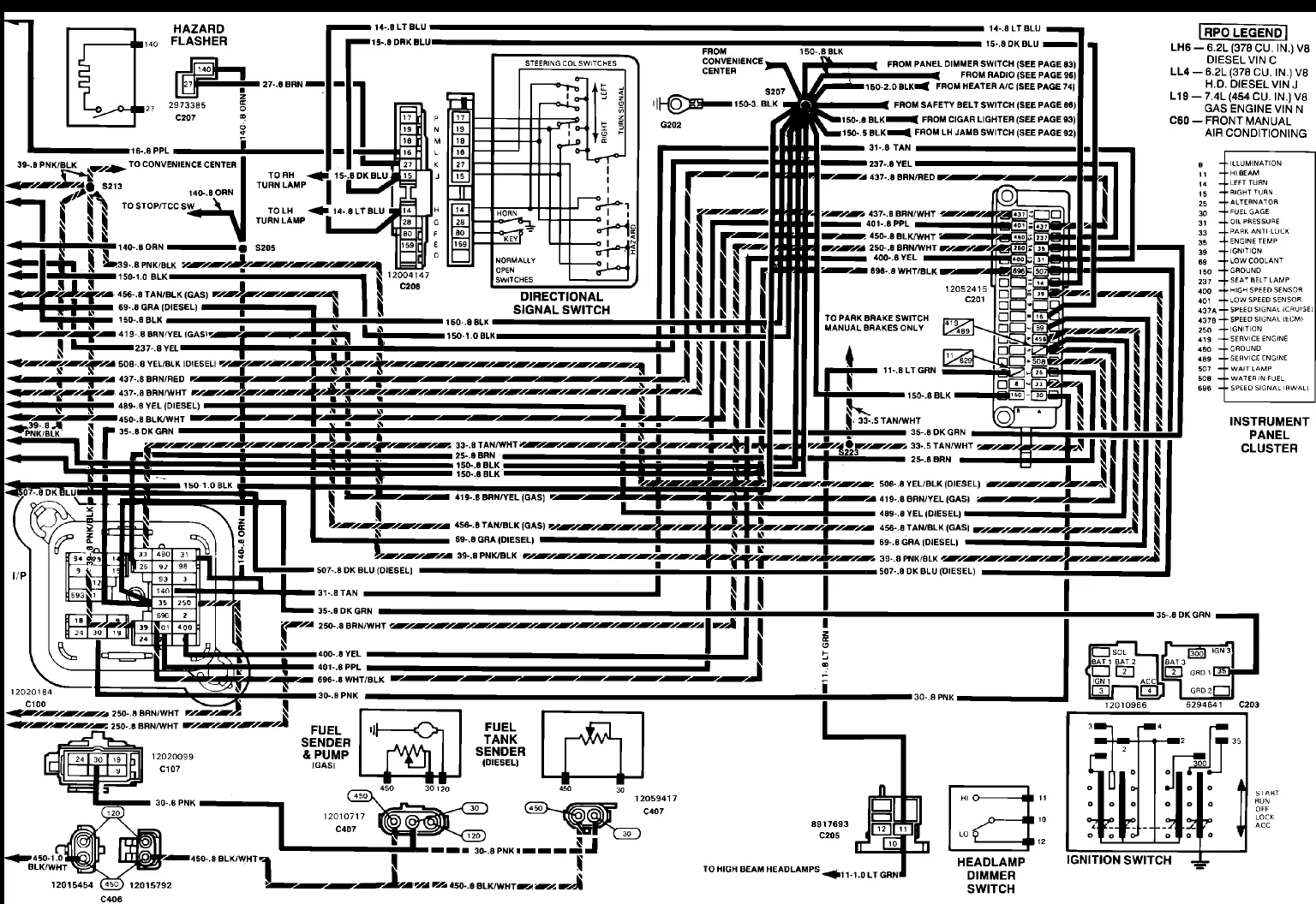 67 Chevy Pickup Wiring Diagrams Cadillac Wiring Eldorado 11X