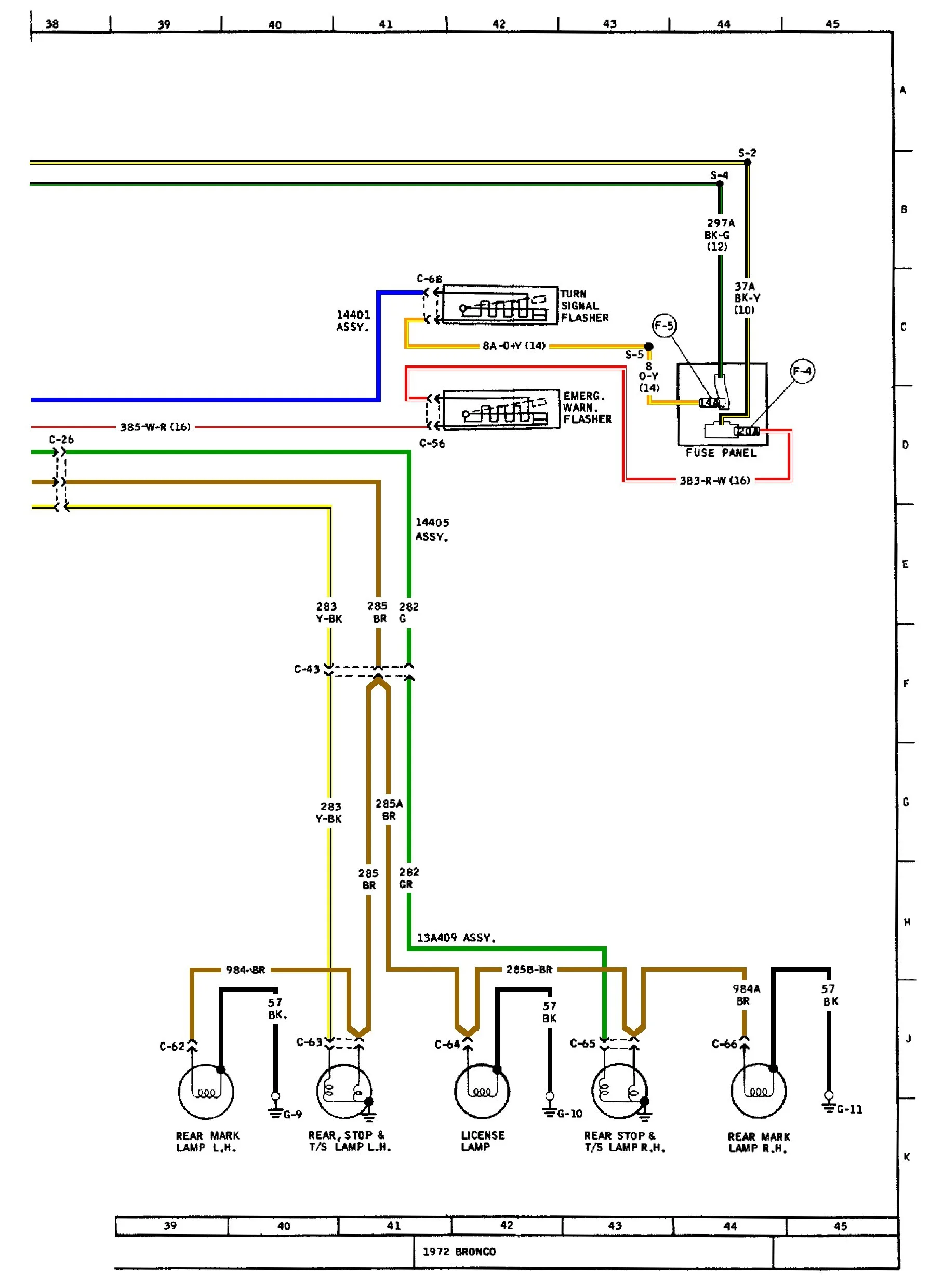 67 Mustang Turn Signal Plug In Wiring Diagram Diagram Mast