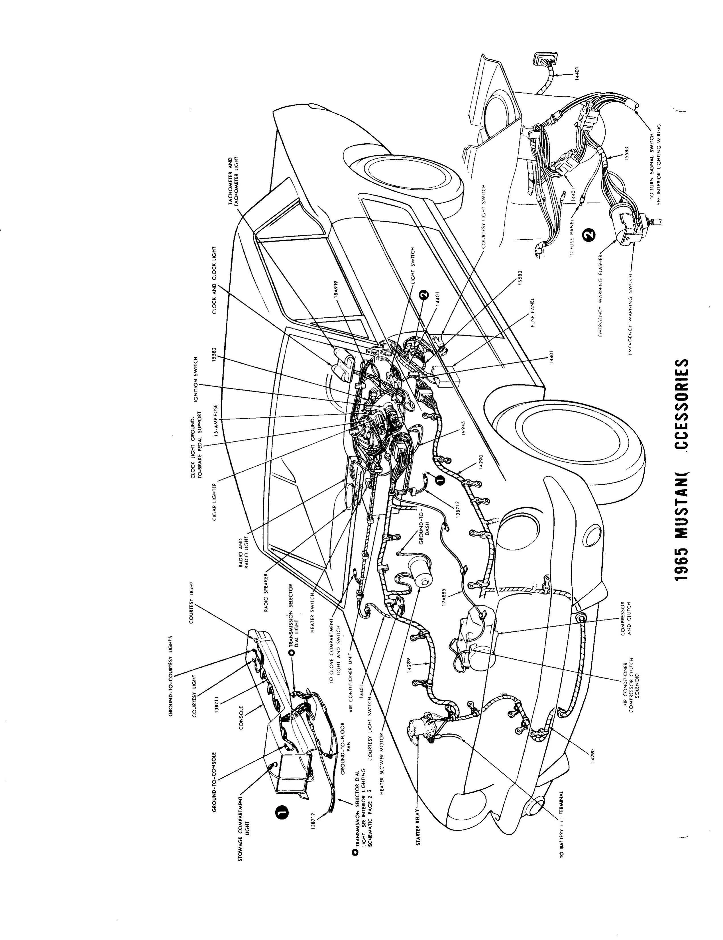 68 Mustang Headlight Switch Wiring Diagram