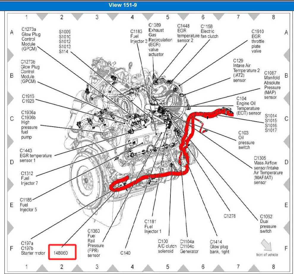 7 3 Powerstroke Battery Cable Diagram