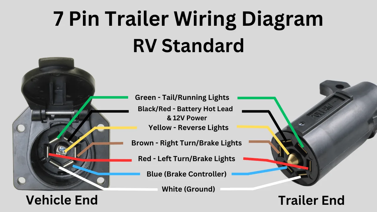 7 Pin Trailer Plug Wiring Diagram For Truck Side Explained