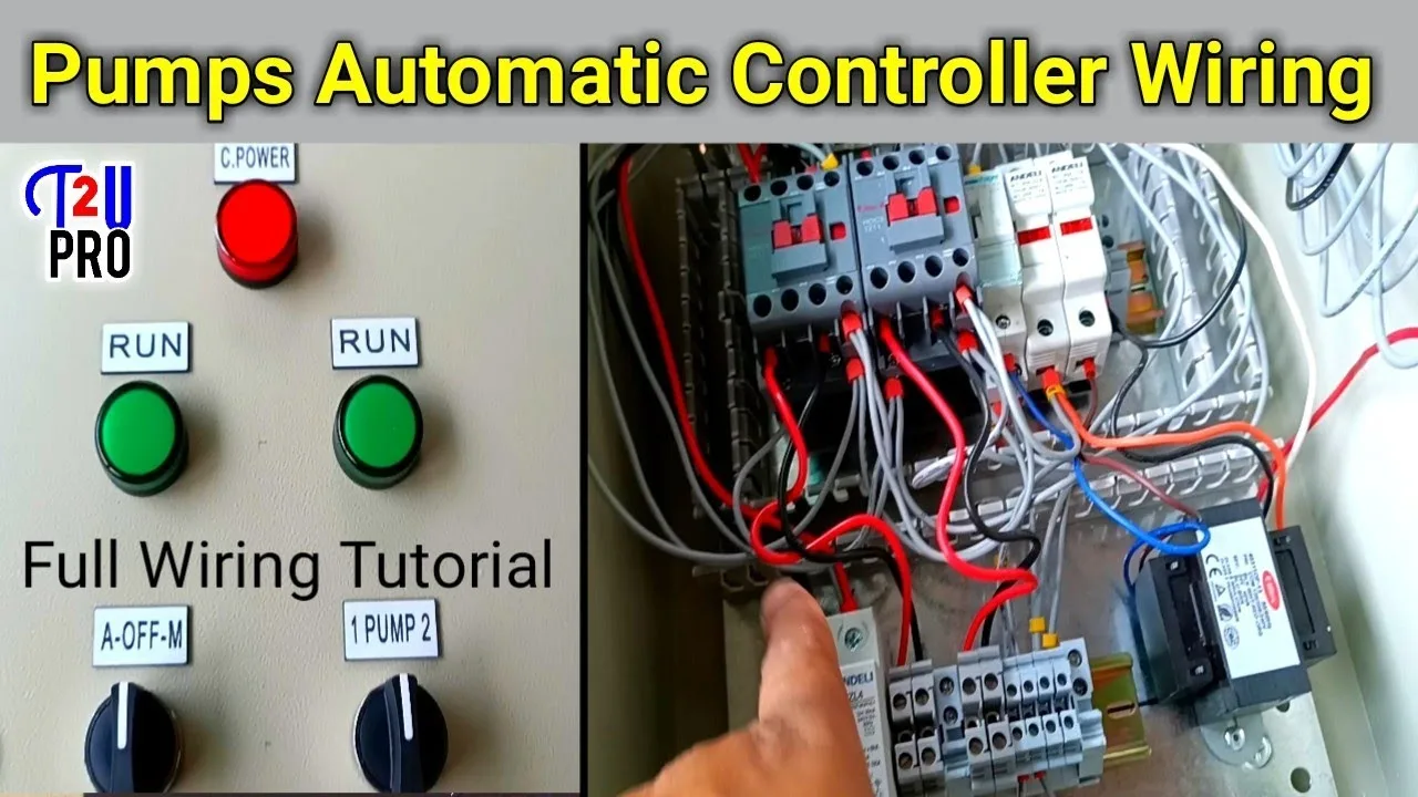 7 Step Guide To Wiring A Water Pump Control Panel Moo Wiring