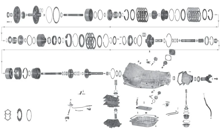 700R4 Transmission Wiring Diagram No Computer