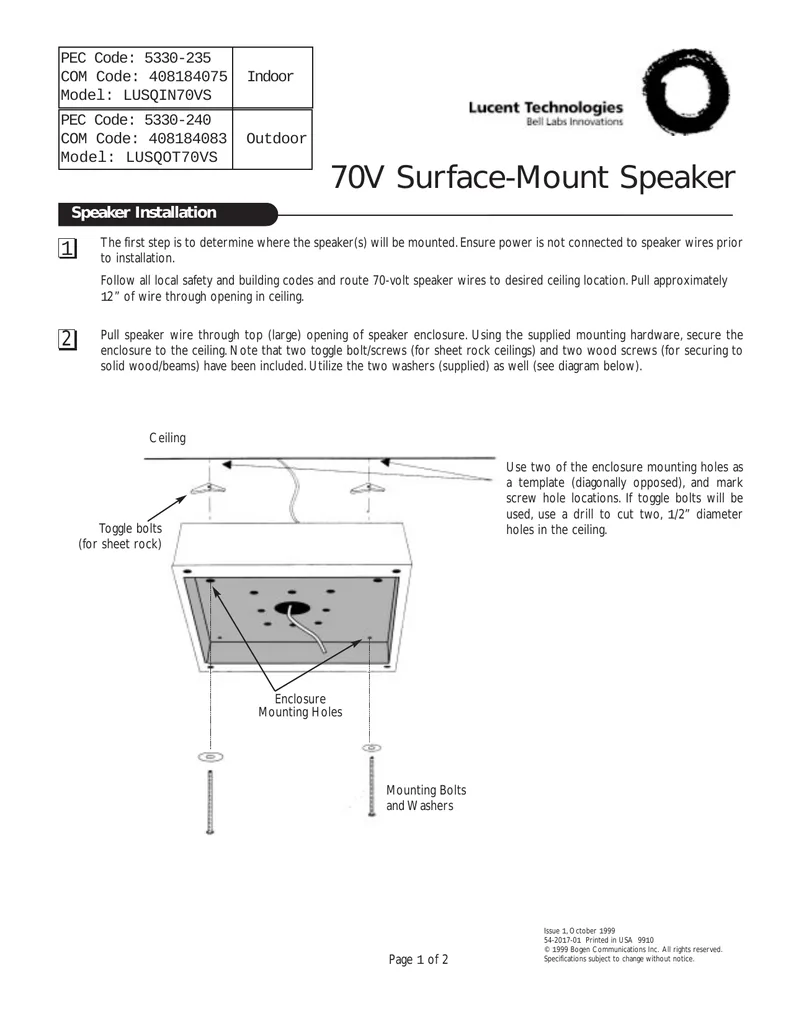 70V Speaker Wiring Diagram Collection