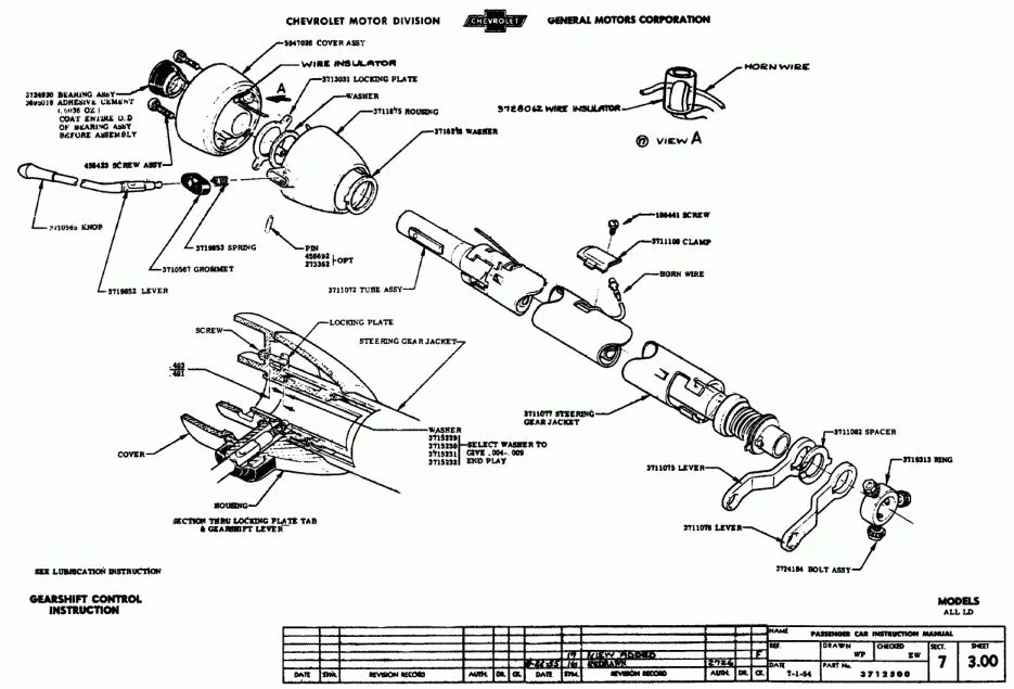 71 Chevy C10 Steering Column Diagram 1970 Chevy Truck Steeri