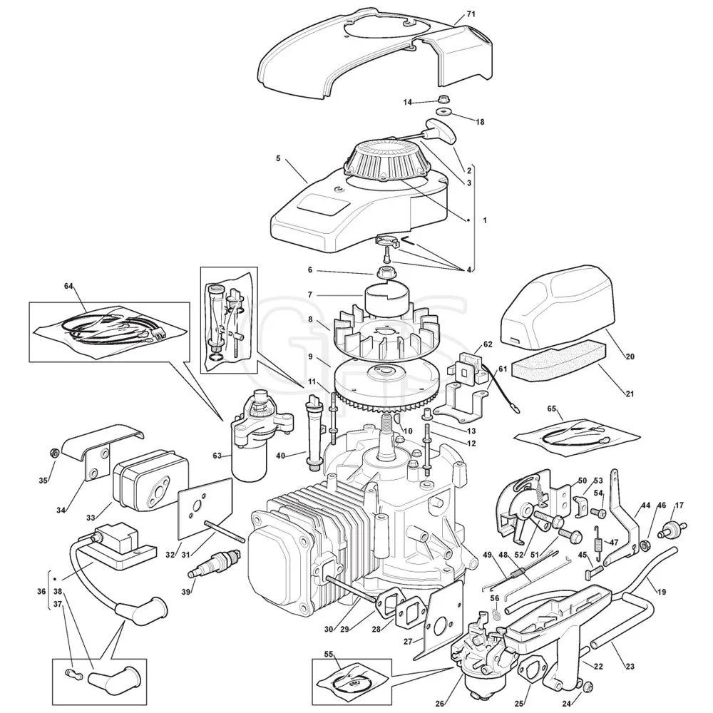 725M 2008 299971533 M08 Mountfield Ride On Mower R200Es Engine Diagram Ghs