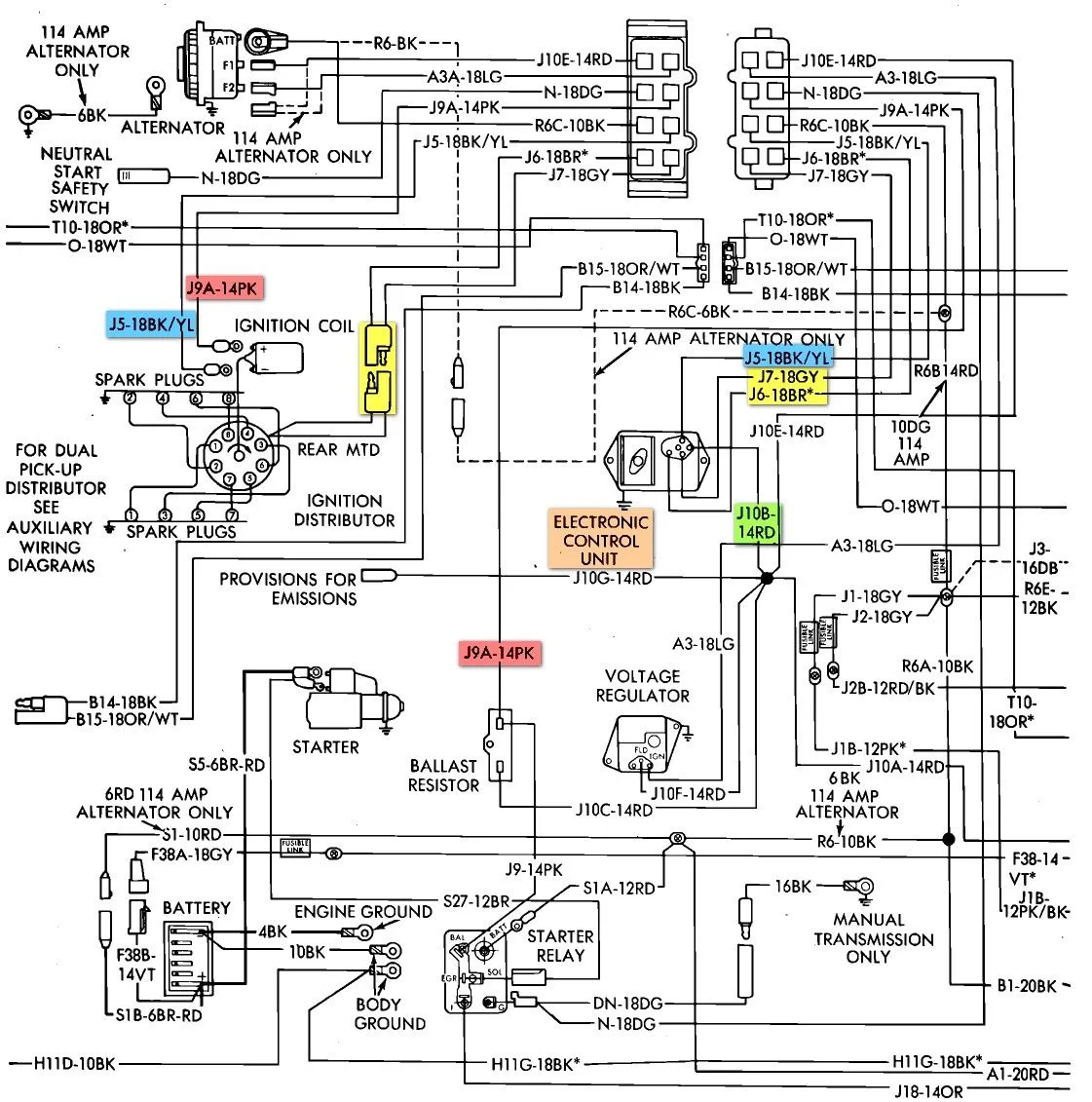 75 Dodge Wiring Diagram
