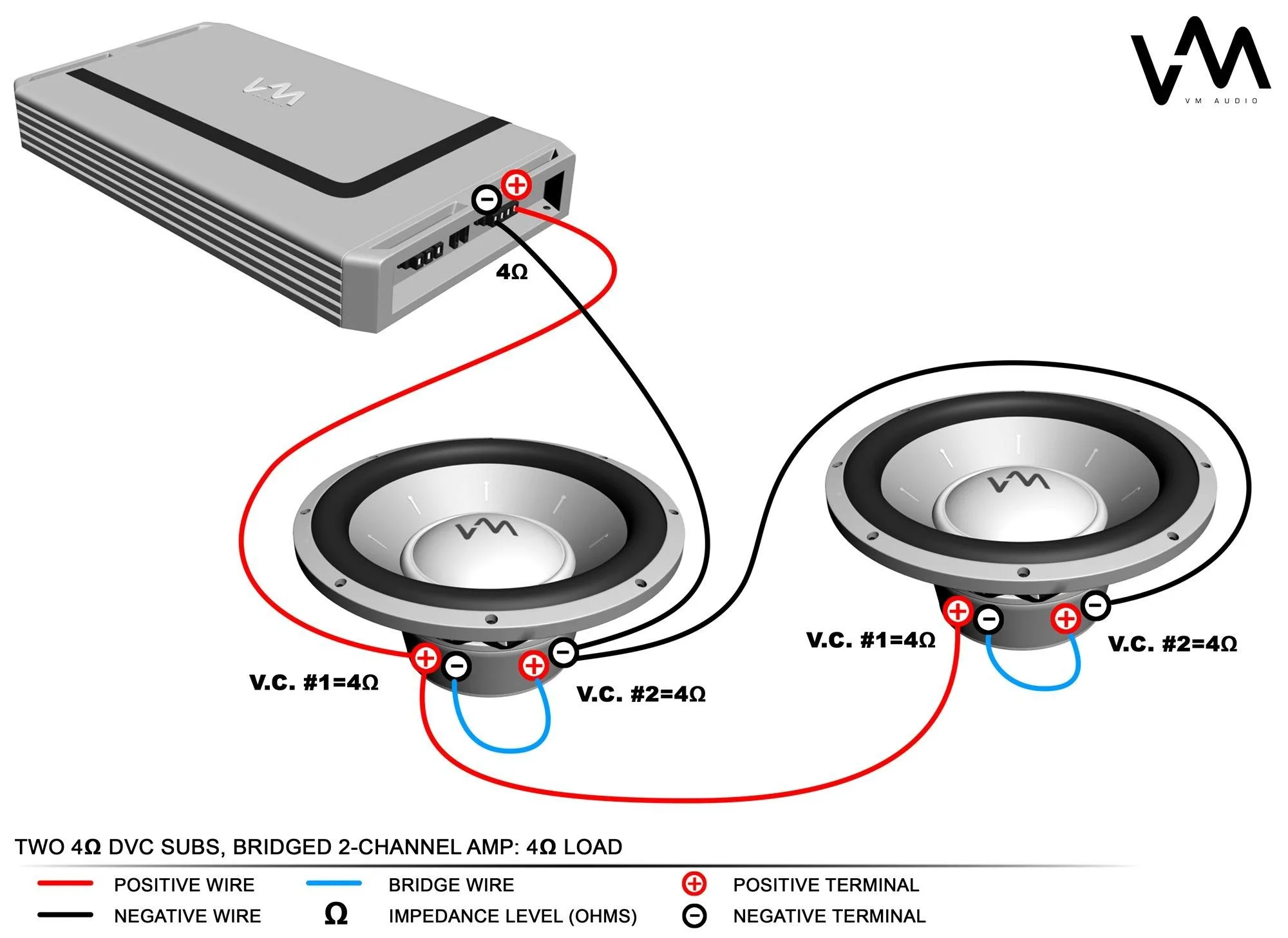 8 Ohm To 4 Ohm Speaker Wiring