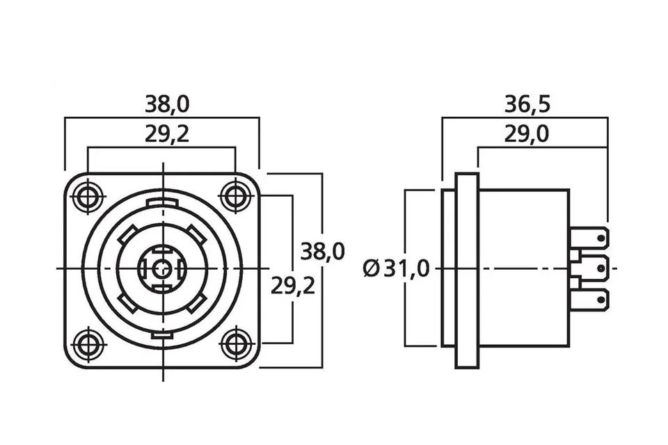 8 Pole Speakon Wiring Diagram Wiring Diagram