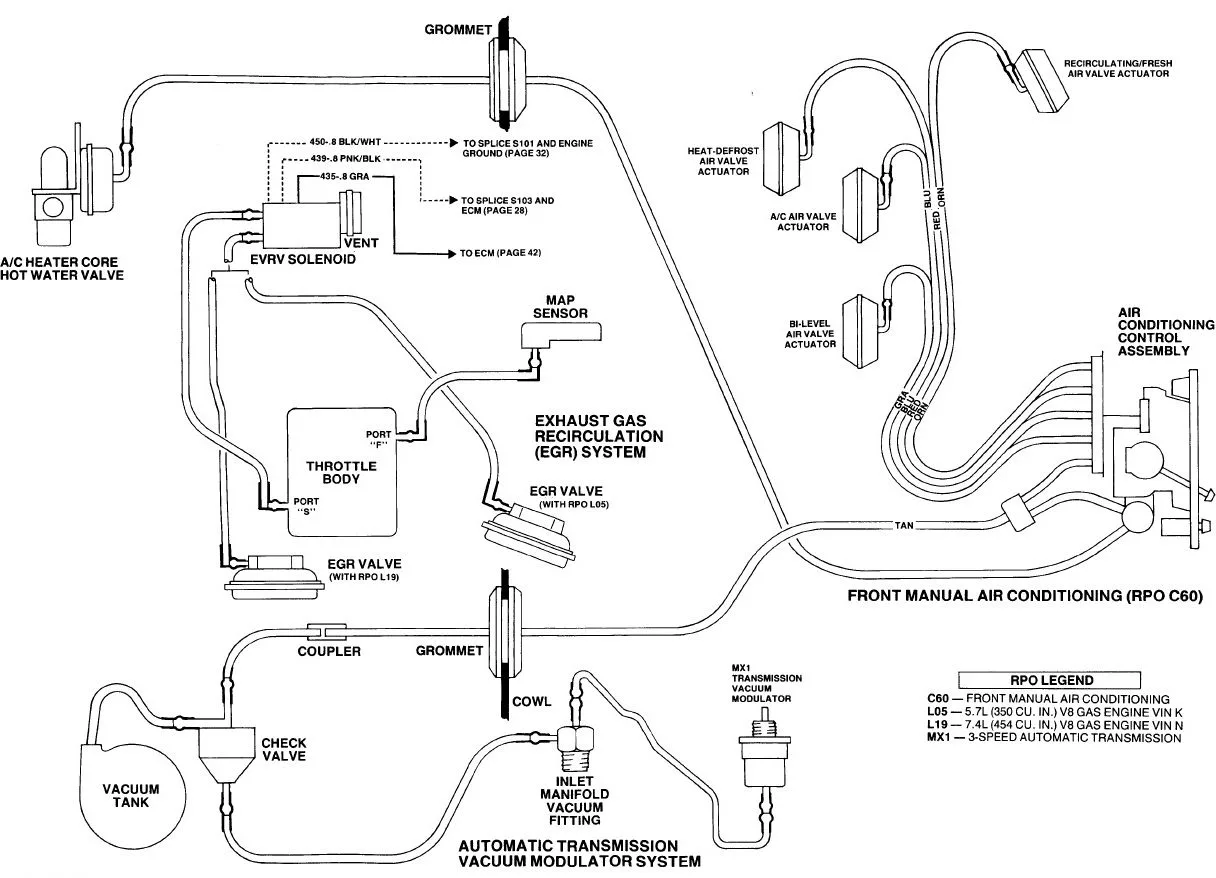82 Chevy Truck Vacuum Diagram